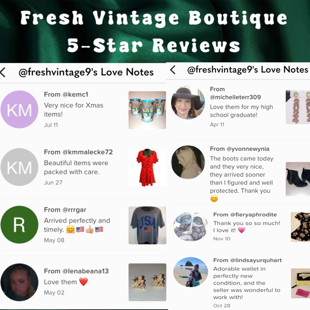 Meet your Posher, Fresh Vintage Boutique, 5 Star Seller, Posh Ambassador II - Picture 4 of 9